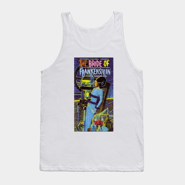 Aurora Monster Model Kit Tank Top by DirtyD